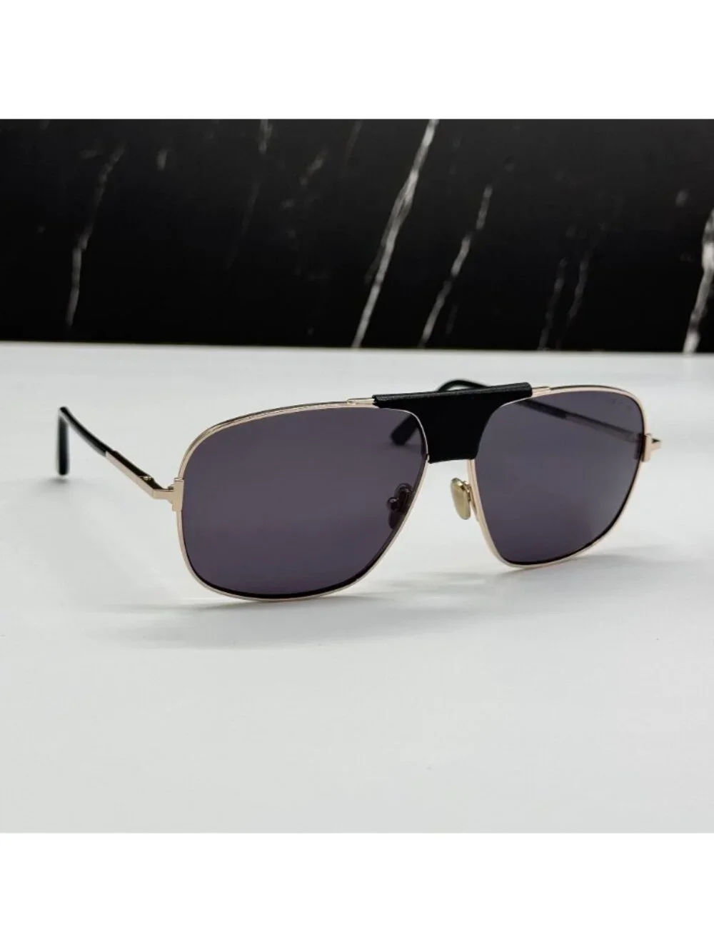 NWT Tom Ford Tex FT1096 28A Men Gray Sunglasses Authentic